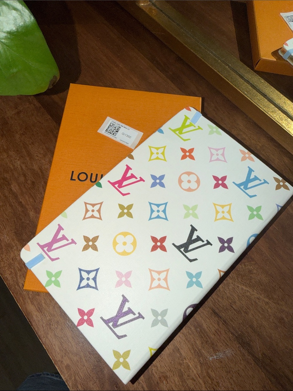 Louis Vuitton Takashi murakami Multicolor Monogram Notebook Cover - Picture 4 of 5